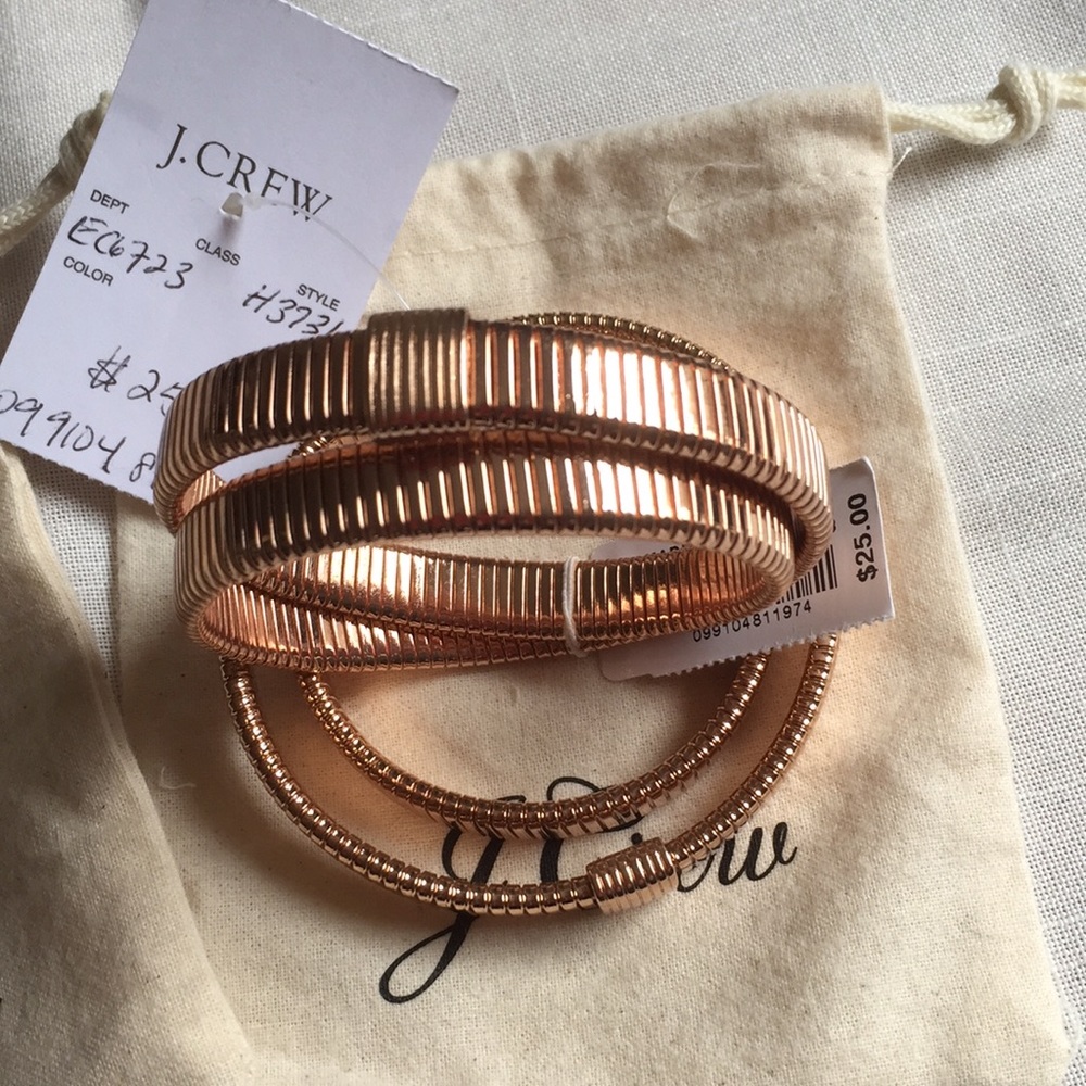 J Crew rose gold bracelet - Picture 2 of 3